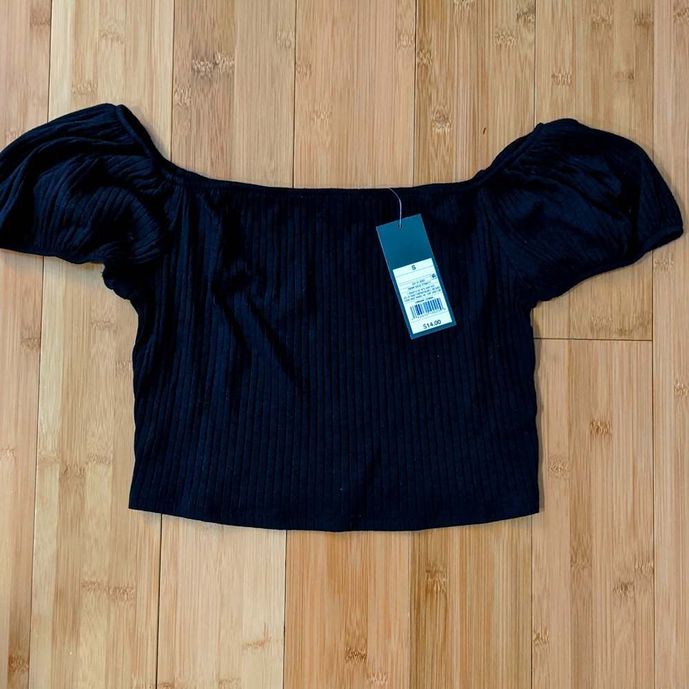 Wild Fable NWT crop top black small